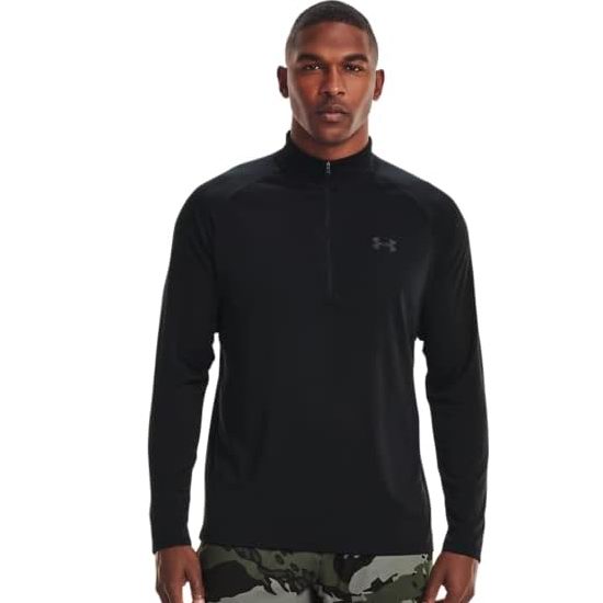  Under Armour Tech 2.0 ½ Zip 男式半拉链长袖衫（L码）5折 27.59加元！
