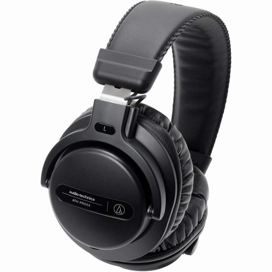  历史新低！Audio-Technica 铁三角 ATH-PRO5XBK 专业监听耳机6折 77.99加元包邮！