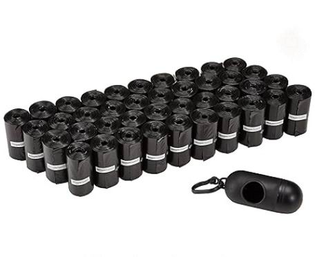  Amazon Basics 无味狗便便袋 600袋（40卷） 带分配器+皮带夹 15.35加元（原价 22.15加元）
