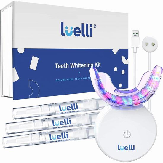  白菜价！Luelli 32 LED 牙齿美白套件3.5折 27.91加元！