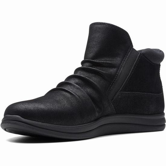  Clarks 其乐 Breeze Range 英伦风 女式短靴5折 54.83加元包邮！2色可选！