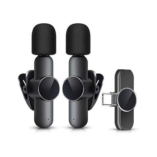  白菜价！Generic 无线手机麦克风套装3.5折 12.99加元！USB-C、Lightning两款可选！