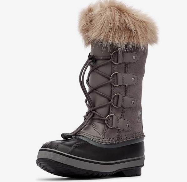 白菜价！SOREL 冰熊 Joan of Arctic 大童雪地靴2.4折 35.32加元起（原价 149.97加元）