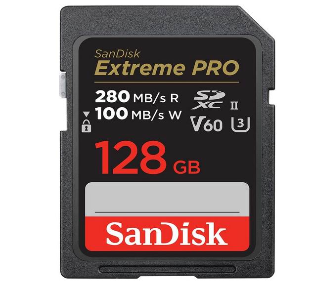  史低价！SanDisk 128GB Extreme PRO SDXC UHS-II存储卡6.6折 56.99加元（原价 86.99加元）