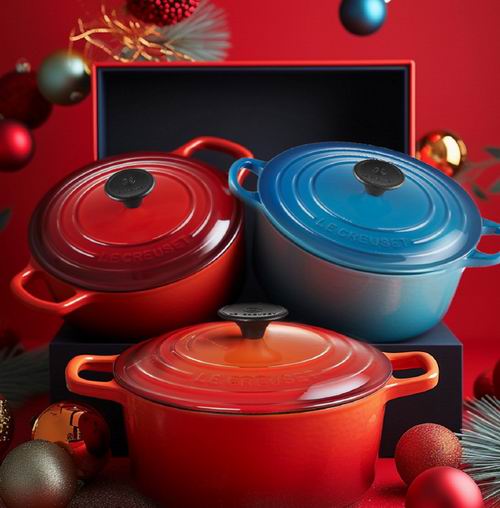  厨房中的爱马仕！精选 LE CREUSET  铸铁锅、餐具、厨房用品 5.4折起！4.1升荷兰锅 299加元（原价 475加元）