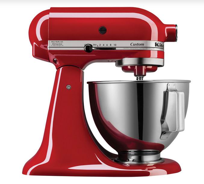  KitchenAid  Custom 4.5夸脱 经典帝国红 多功能搅拌厨师机 299.99加元（原价 499.99加元）