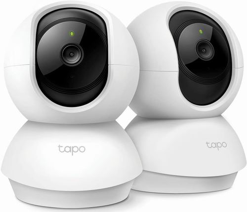 TP-Link 360°跟踪 Tapo 2K超高清 室内安全摄像头2件套7.2折 64.99加元包邮！