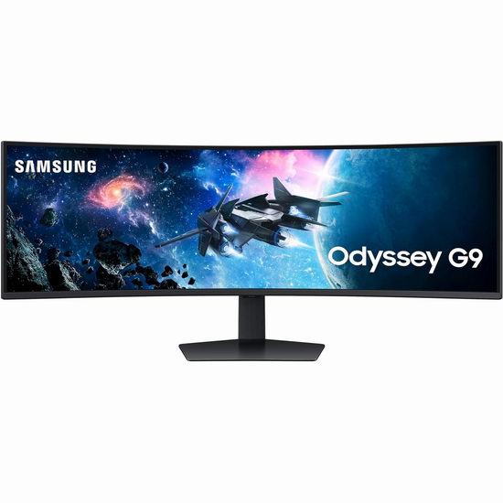  黑五价！Samsung 三星 49英寸 Odyssey G9 240Hz 双QHD 曲面屏游戏显示器5.9折 998加元（原价 1699.99加元）