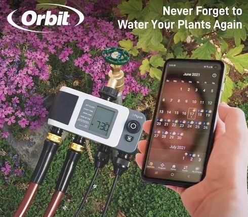  Orbit 24639 B-hyve XD 4端口智能软管浇水定时器  159.36加元（原价 188.03加元）