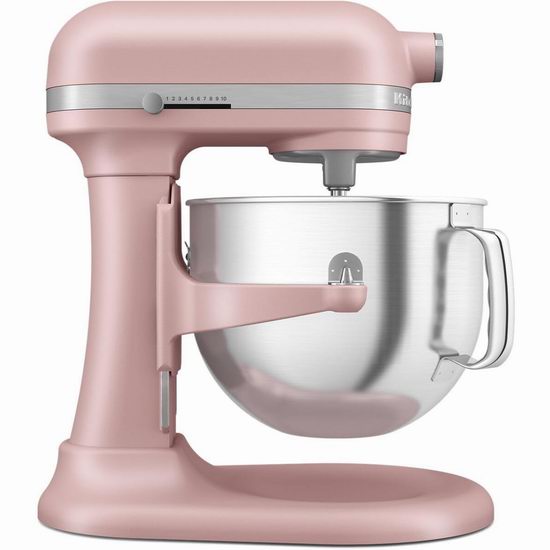  历史最低价！KitchenAid 厨宝 KSM70SKXXDR 7夸脱多功能立式厨师机7折 449.98加元包邮！