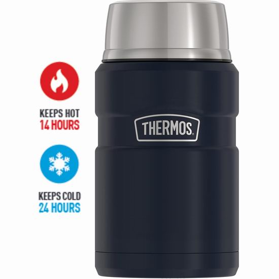  Thermos 膳魔师 750ml 经典帝王 不锈钢系列 午餐保温焖烧杯6.7折 25加元！