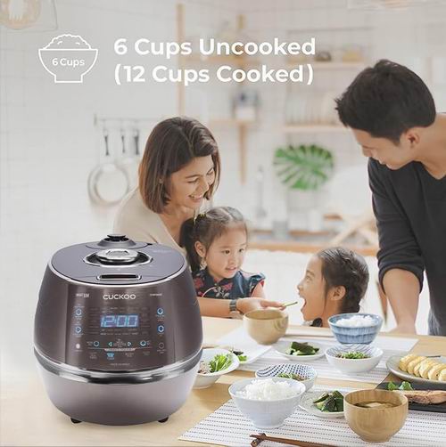  Cuckoo  CRP-DHSR0609FD 智能电磁加热压力电饭煲 597.46加元（原价 729.99加元）