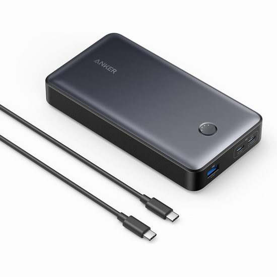  历史新低！Anker 24,000mAh 65W 笔记本/手机 超大容量充电宝6.6折 85.99加元包邮！