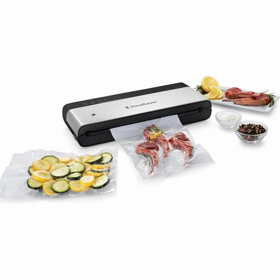  FoodSaver VS0150 紧凑型真空密封食物保鲜机4.7折 79.99加元包邮！
