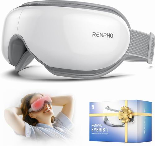  RENPHO 可遥控 蓝牙眼部按摩器 54.49加元（原价 83.99加元）