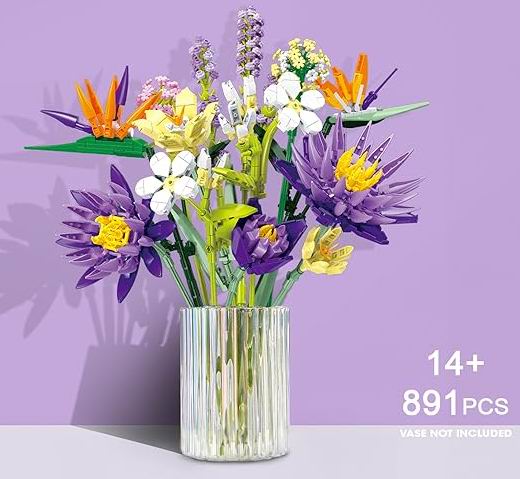  史低价！Under the Baubles 花束积木13枝 29.99加元（原价 49.99加元）