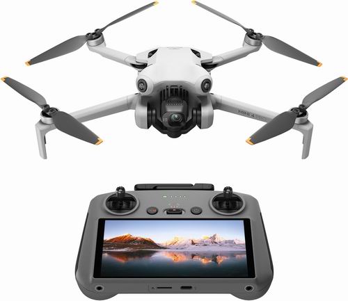  史低价！DJI 大疆 Mini 4 Pro (DJI RC 2) 可折叠迷你 4K HDR 摄像无人机 1149加元（原价 1279加元）