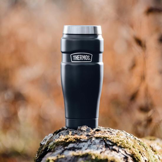  Thermos 膳魔师 King系列 16盎司不锈钢保温杯6.5折 22.99加元！3色可选！