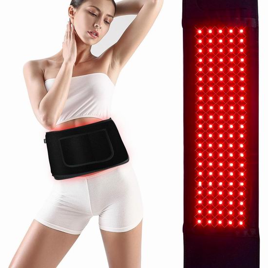  Devowellte 105pcs 三合一红外线理疗腰带5.2折 66.99加元包邮！