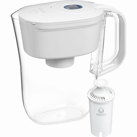  Brita 德国碧然德 智能提醒 6杯量家用滤水壶 19.97加元（原价 26.49加元）