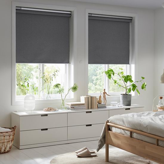  IKEA 宜家 FYRTUR 智能无绳百叶卷帘 智能窗帘5折 99加元起包邮！多尺寸可选！