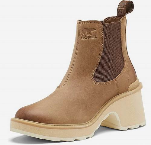  SOREL 女式 Hi-Line 高跟切尔西靴 52.5加元起（原价 126加元，9.5/5/5.5码）