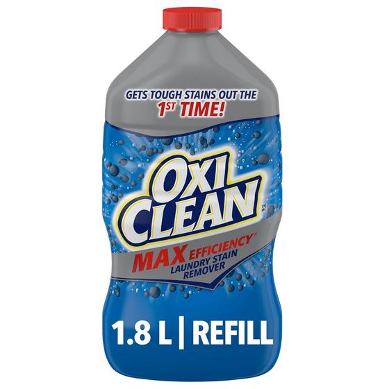  OxiClean 高效去污洗衣喷雾补充装1.9升 11.39加元（原价 14.78加元）
