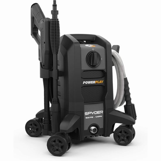  历史新低！PowerPlay SPYDER 1500PSI 电动高压水枪/清洗机6.2折 99加元包邮！