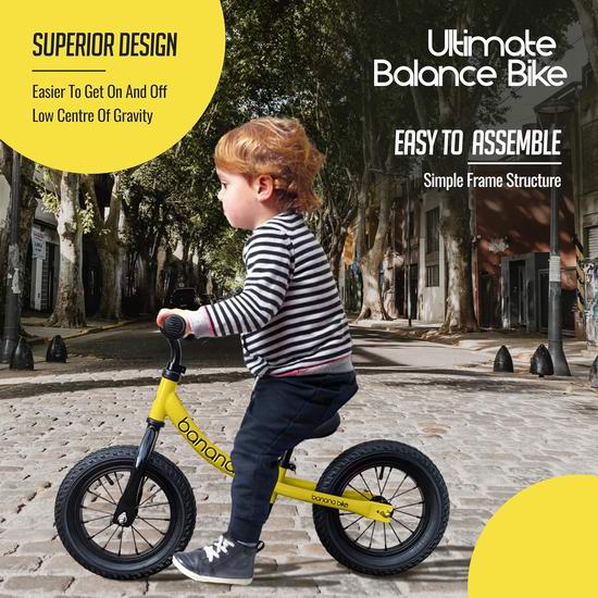  超级白菜！历史新低！Banana GT 无踏板 幼儿平衡车2.1折 29.83加元清仓！