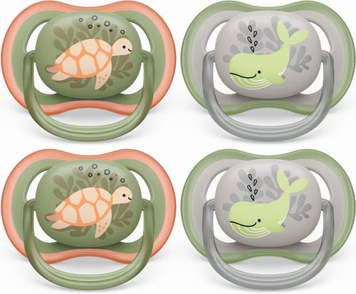  Philips Avent Ultra Air 6-18月 空气奶嘴4件套 7.48加元（原价 14.98加元）！2款可选