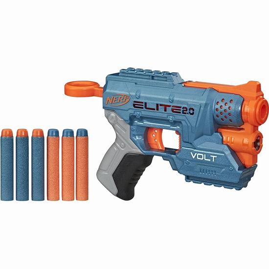  白菜价！历史新低！NERF Elite 2.0 泡沫海绵玩具枪2.9折 5加元！