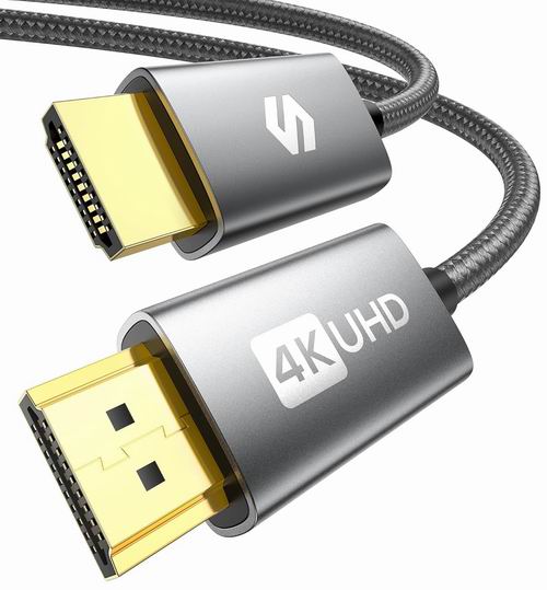  史低价！Silkland 4K HDMI  ARC  6.6 英尺连接线 5.99加元（原价 9.99加元）