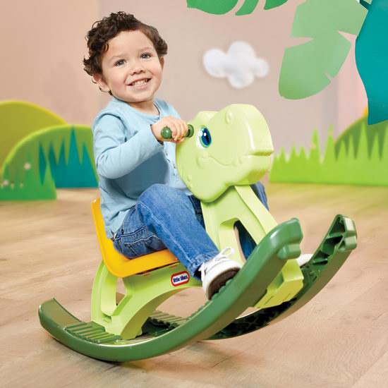 历史新低！Little Tikes 小泰克 Easy Rockin 恐龙摇摇椅4.1折 24.99加元！
