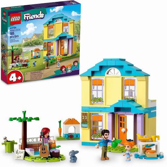  历史新低！LEGO 乐高 41724 好朋友系列 佩斯利的舒适房屋（185pcs）5.8折 29加元！