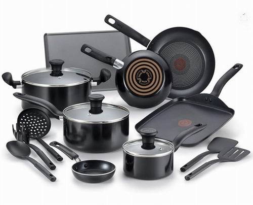  历史新低！T-Fal Culinaire 红点不粘锅具16件套4.6折 91.99加元包邮！