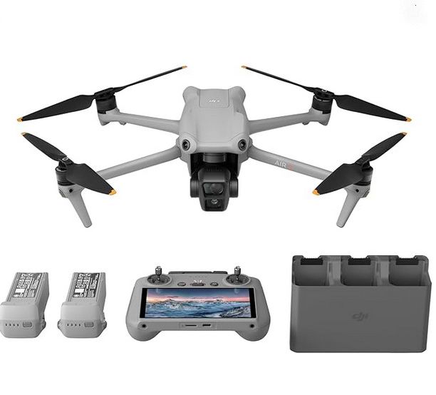  史低价！DJI 大疆 Air 3 Fly More Combo 4K航拍无人机 (RC-N2)  1159-1609加元（原价 1429-1979加元）！3款可选！