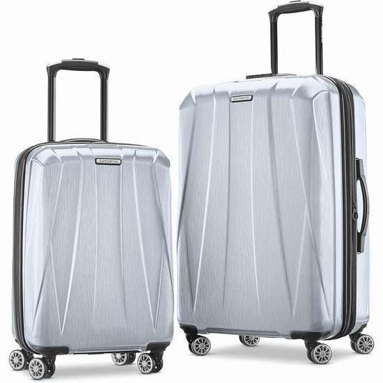  Samsonite 新秀丽 Centric 2 20+24英寸 全PC超轻拉杆行李箱2件套4.7折  207加元（原价 439.99加元）