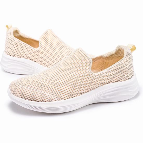  超级Bug价！历史新低！Puxowe 女式休闲运动鞋1.1折 4.99加元清仓！3色可选！