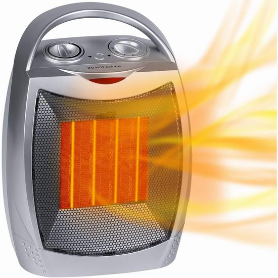  白菜速抢！翻新 Brightown 1500W 一机两用 陶瓷电取暖器/电风扇2折 10.25加元！