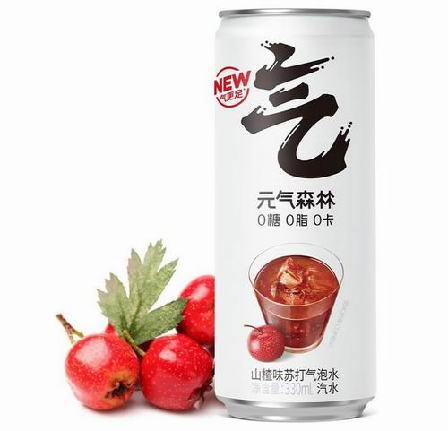  CHI FOREST 元气森林 0糖 0脂 0卡 山楂味苏打水/气泡水330毫升×24瓶   23.99加元（原价 35.99加元）
