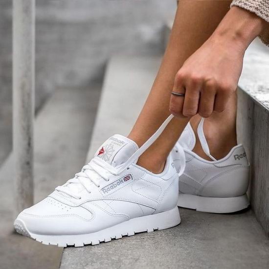  Reebok 锐步 Princess Classic 女式经典真皮小白鞋5.6折 47.96加元包邮！