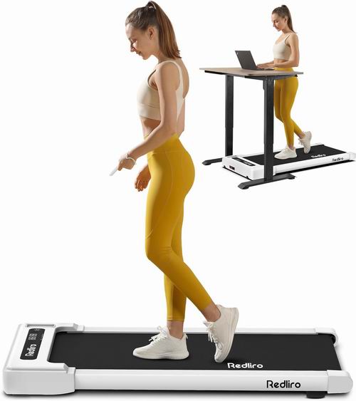  史低价！Redliro Walking Pad 桌下跑步机 带遥控器 159.99加元（原价 289.99加元）！2色可选