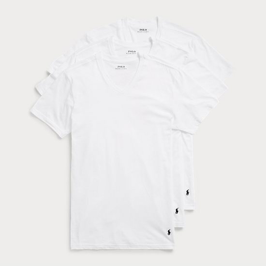  白菜价！历史新低！Polo Ralph Lauren Classic 男式纯棉T恤3件套3.8折 24加元！单件仅8加元！