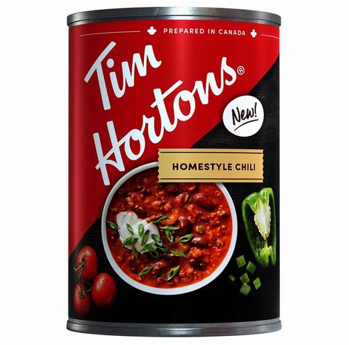  Tim Hortons 即食家常牛肉辣椒 3.11加元（原价 4.29加元）