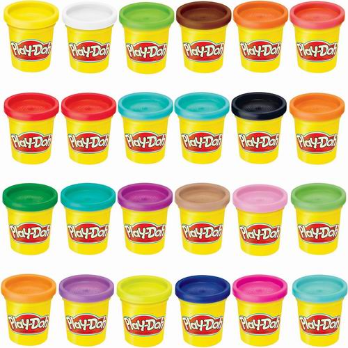  Play-Doh 培乐多 橡皮彩泥24色套装 17.62加元（原价 27.99加元）