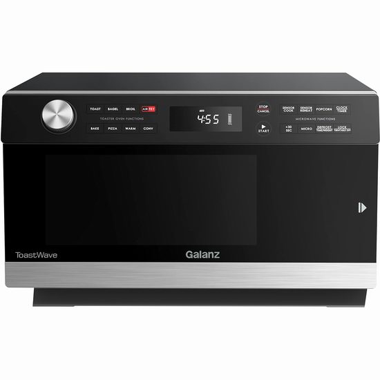  白菜价！历史新低！Galanz 格兰仕 GTWHG12S1SA10A 1.2 Cu.Ft 四合一 空气炸 微波炉 烤面包 对流烤箱3折 149.99加元清仓并包邮！