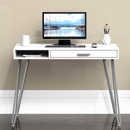  SHW  40 x 20英寸现代办公桌 带抽屉 115.87加元（原价 149.99加元）！4色可选