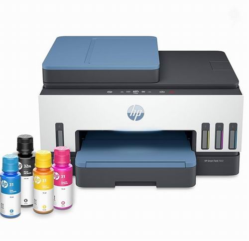  史低价！HP Smart Tank 7602 无线一体式打印机  附带长达2年墨水 399.99加元（原价 549.99加元）