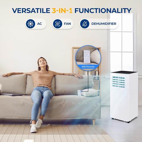  SereneLife 10000 BTU 便携式室内独立式空调 378.24加元（原价 444.99加元）