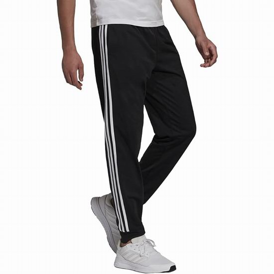  adidas Essentials Warm-up 男式三条杠运动裤5.1折 33加元！3色可选！